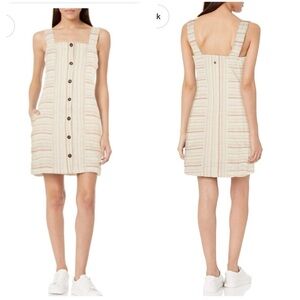 NWT Roxy Women's Sweeter Dreams Cotton Short Mini Dress Size Large Brand New